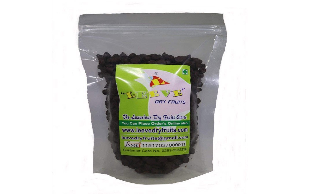 Leeve Dry fruits Dark Chocolate Chips    Pack  200 grams